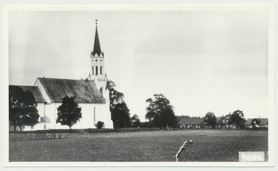 fotokoopia, Viljandimaa, Paistu kirik, 1939  duplicate photo