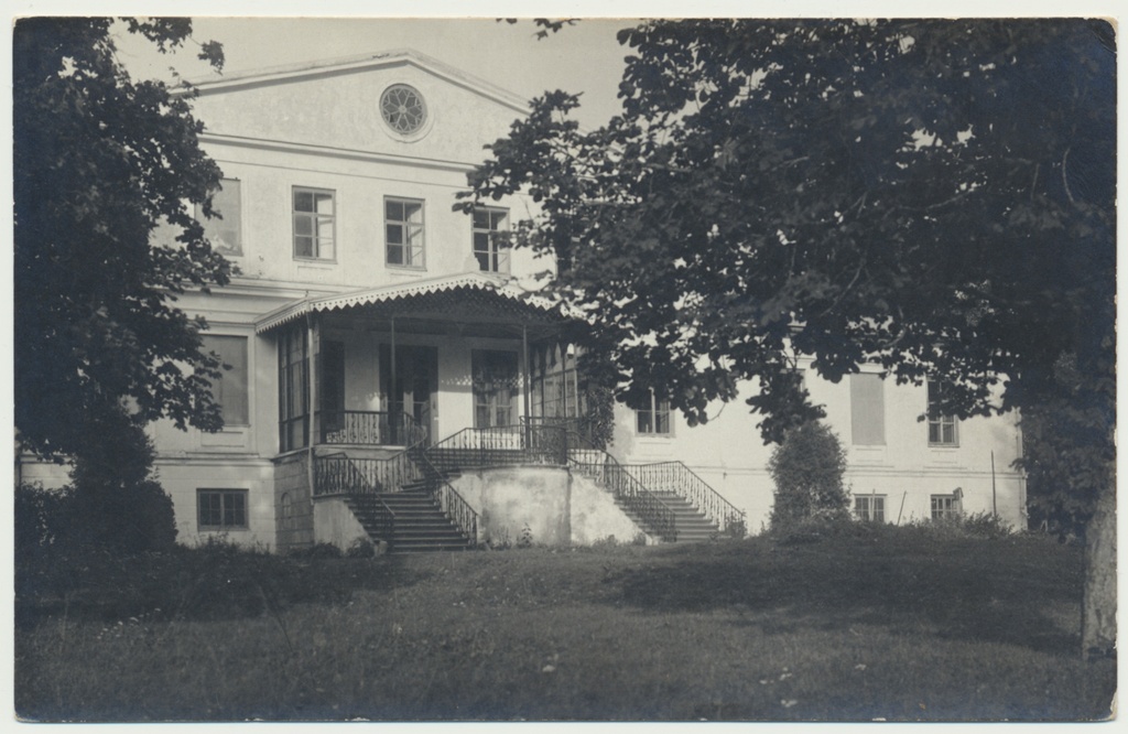 foto, Viljandimaa, Vana-Võidu mõis, peahoone, u 1920