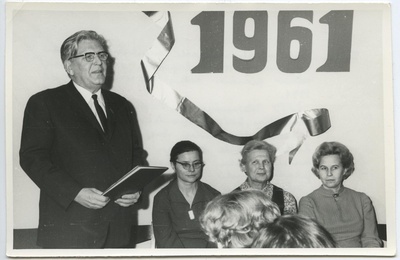 10. aastapäeva konverentsile eelnev pidulik aktus lektooriumis 21. oktoobril 1971.  similar photo