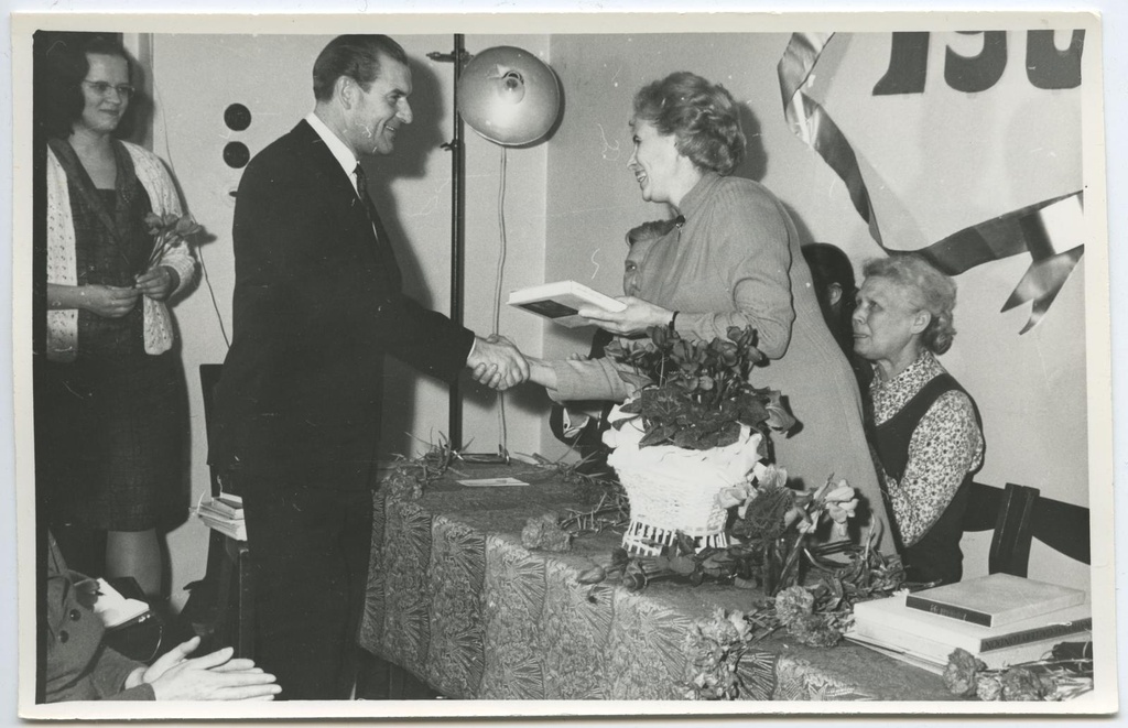 10. aastapäeva konverentsile eelnev pidulik aktus lektooriumis 21. oktoobril 1971.
