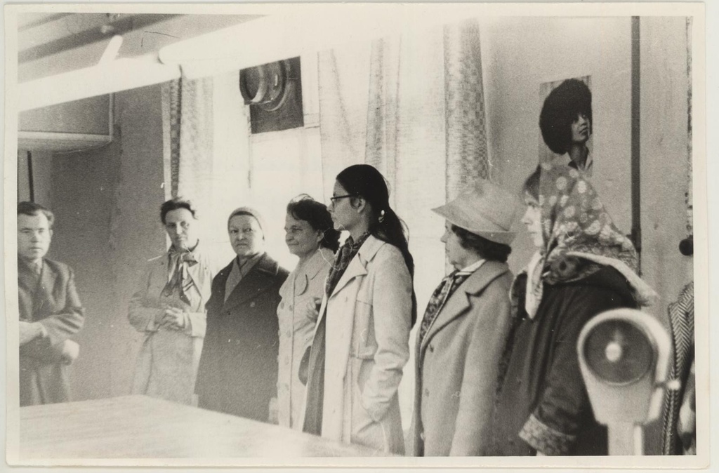TKM-i töötajate ekskursioon õmblusvabrikusse "Sangar" 21.05.1974