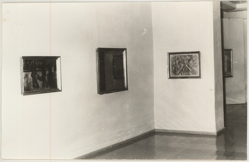 Y. Egry teoste näitus augustis 1975. a.