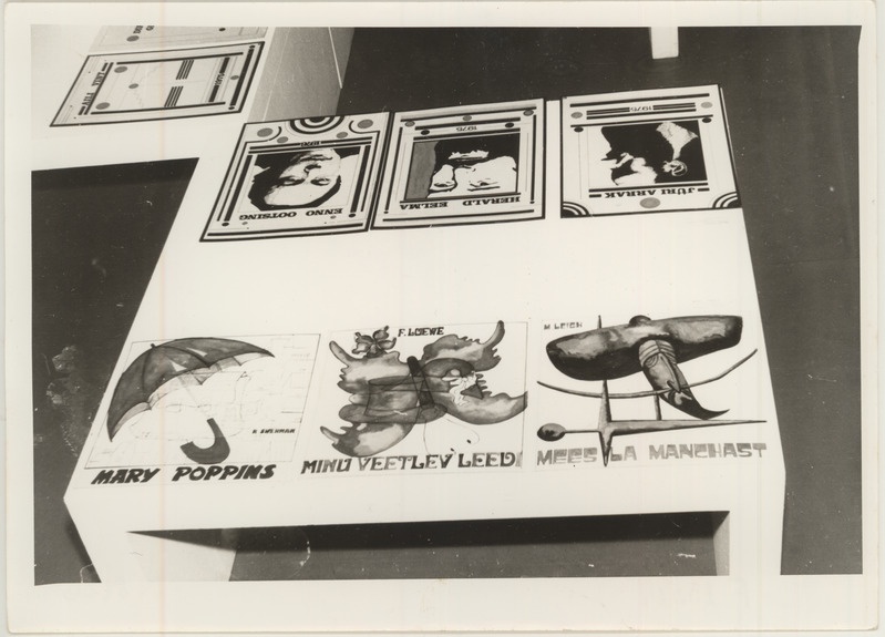 Vanade Tartu kunstikooli õpilastööde näitusele.