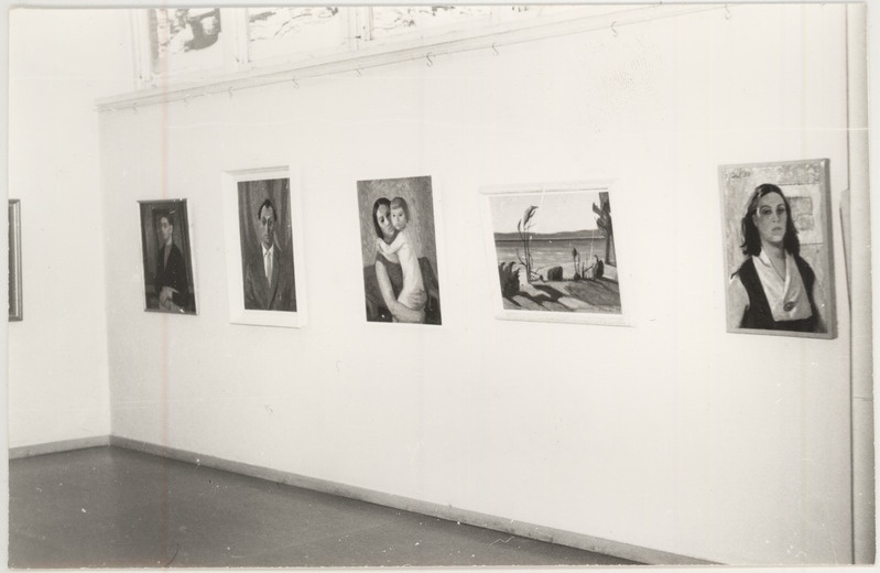 Vaade L. Vallimäe-Margi näitusele.