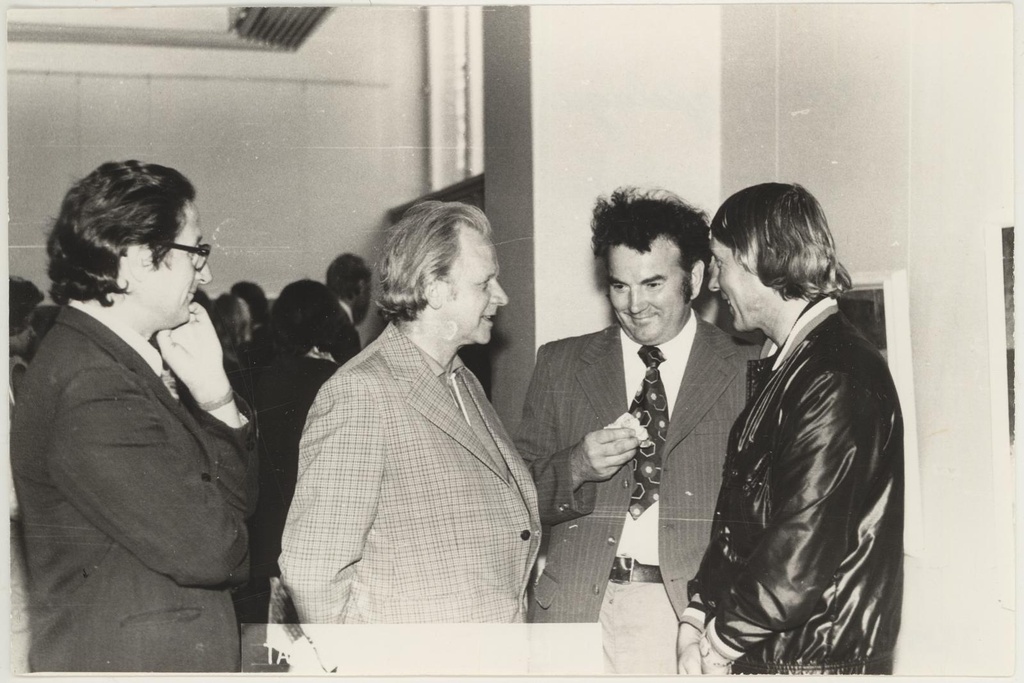 1975. a. Tartu kunstinäituse avamine.