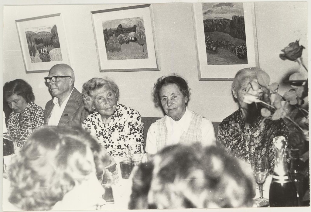 H. Puusaagi 80. sünnipäev 1975.a. juulis.