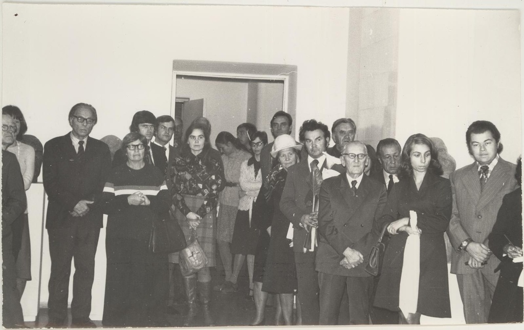 A. Rimmi personaalnäituse avamine 1975.a. oktoobris