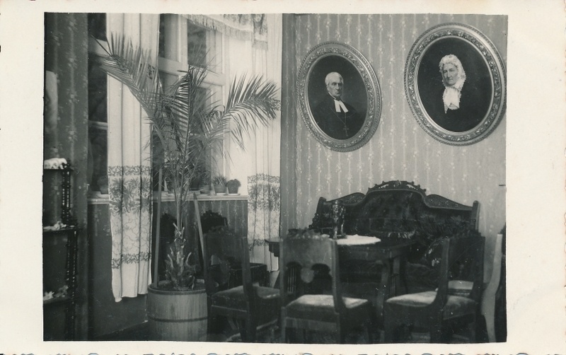 foto, Adavere metsaülema elutuba, 1939
