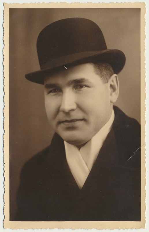 foto, Augustin Pung, u 1935, foto E. Rang
