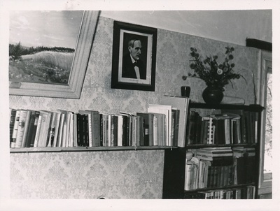 foto, Tartu, helilooja Juhan Simmi maja, sisevaade, 1959  similar photo