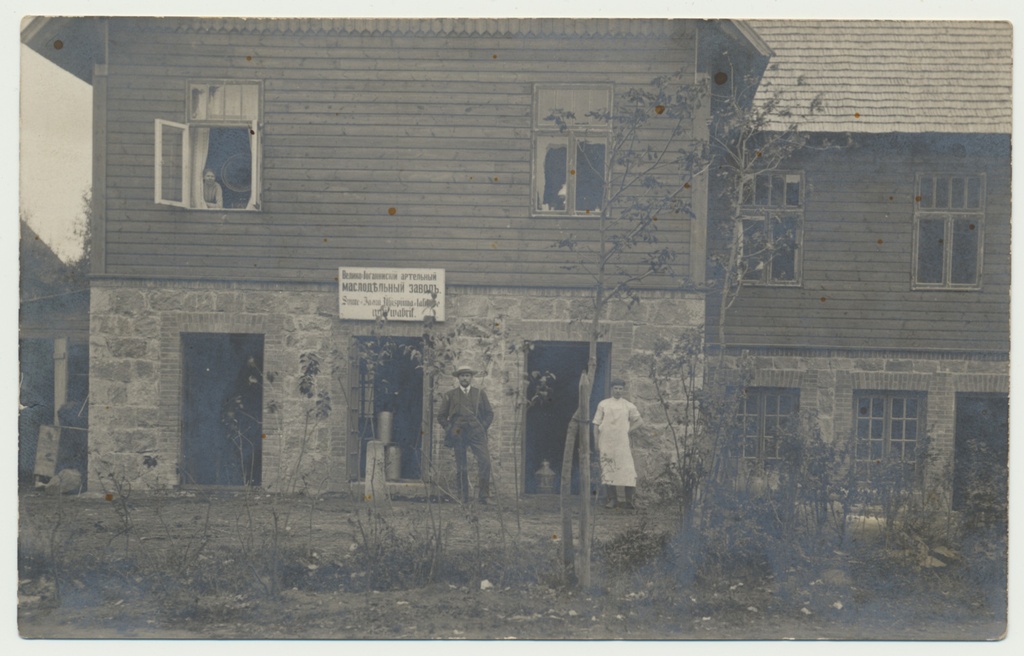 foto, Viljandimaa, Suure-Jaani, võitööstus, u 1915