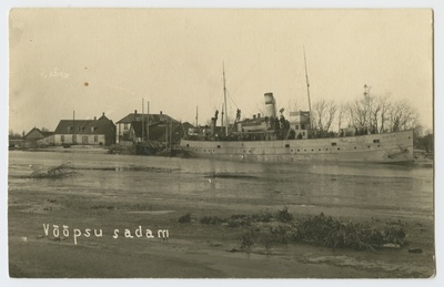 Garden boat "Vanemuine" in the port of Võõpsu  duplicate photo