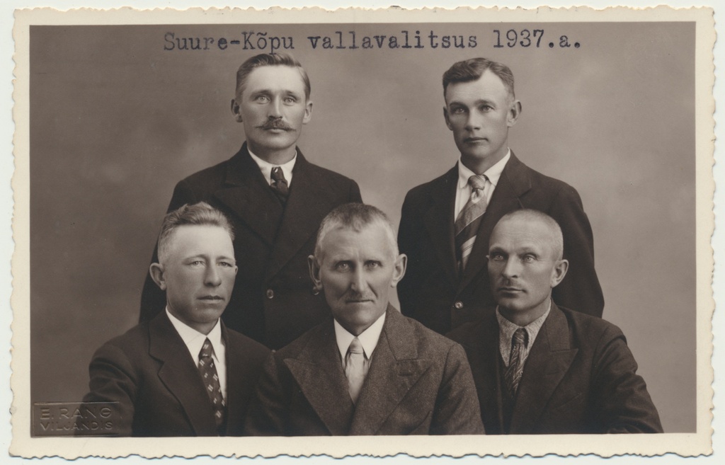 foto, Viljandimaa, Suure-Kõpu vallavalitsus, 1937