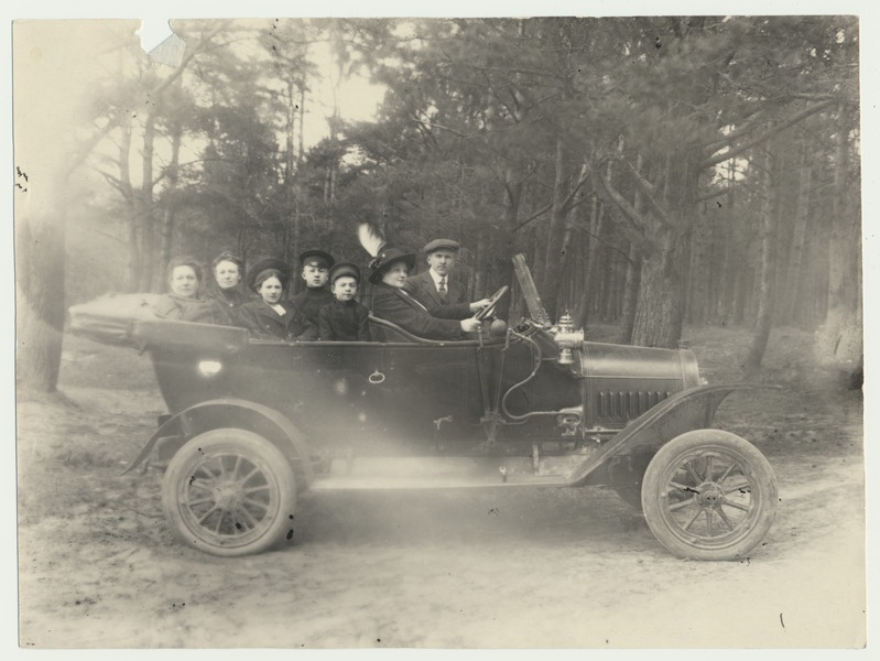 foto, Viljandimaa, sõiduauto Opel?, lahtine, 1912