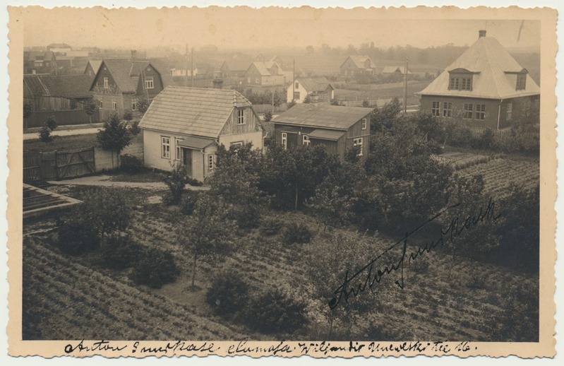 foto, Viljandi, Uueveski tee 16, A. Suurkask'i elumaja, 1934