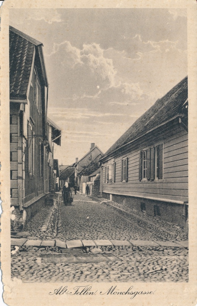 trükipostkaart, Viljandi, Munga tn u 1910 F: A.Livenstroem, K: Kluge&Ströhm
