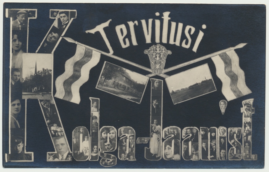 foto, Viljandimaa, Kolga-Jaani, inimesed, 3 vaadet, u 1930