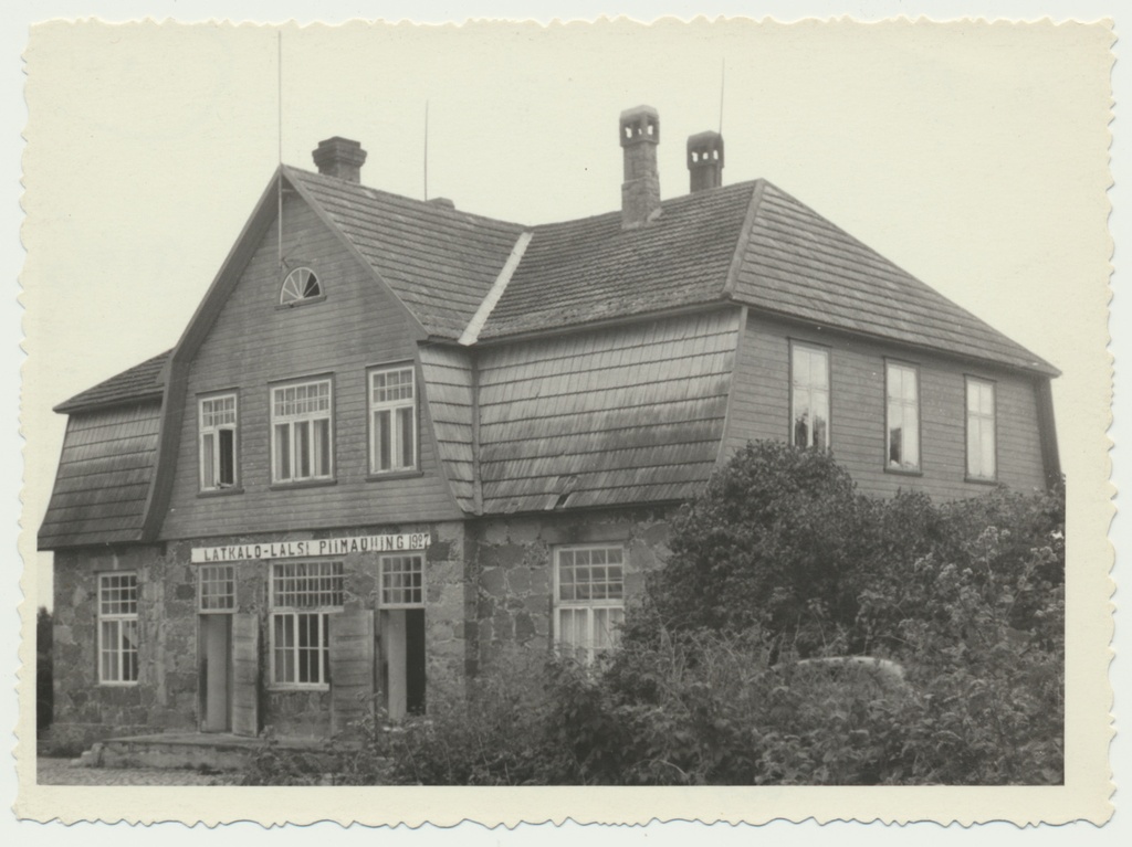 foto, Viljandimaa, Latkalo-Lalsi meierei, 1950