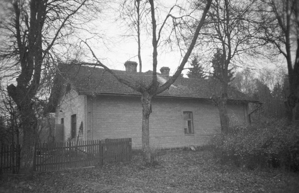 Sõrve station building on the former Liiva-Vääna narrow-track railway