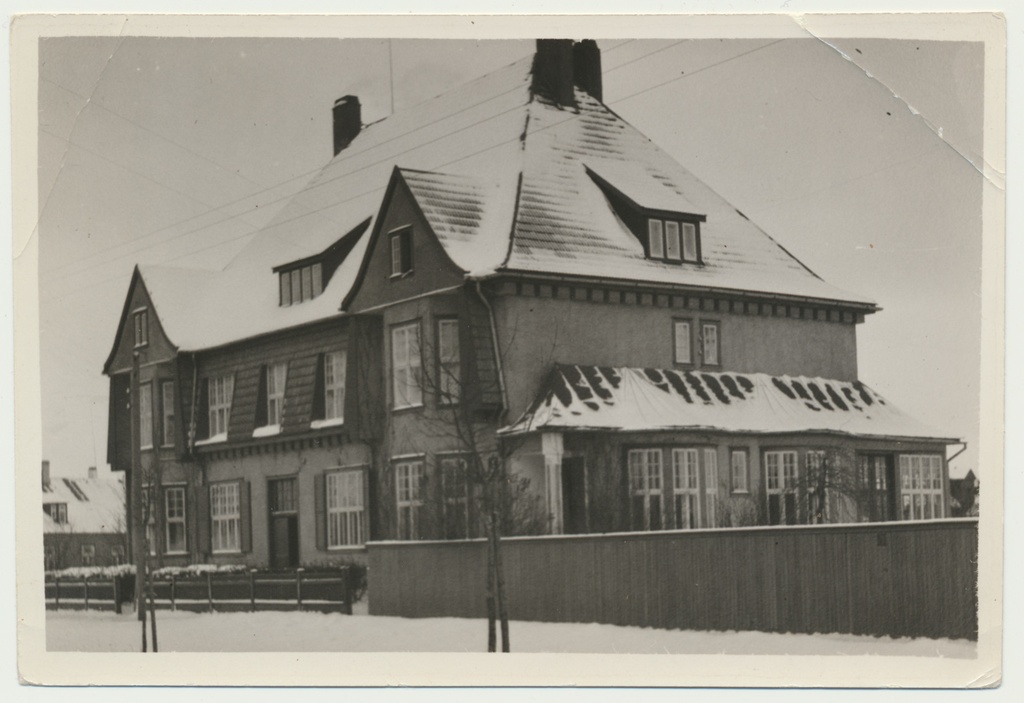 foto Viljandi Lembitu pst, Rängeli maja (A.Maramaa pst 14) 1938