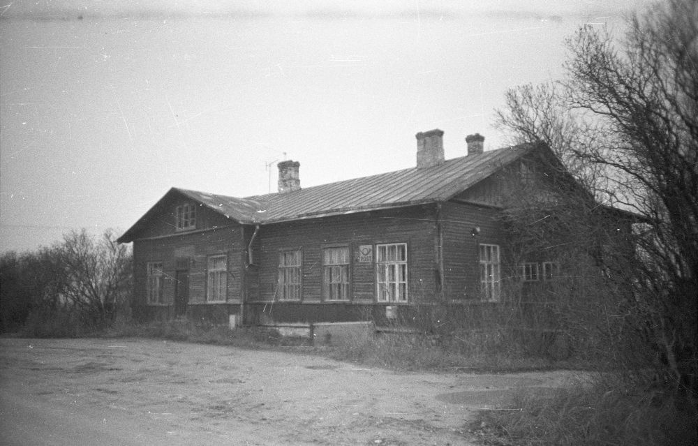 Vääna station building on the former Liiva-Vääna narrow-track railway