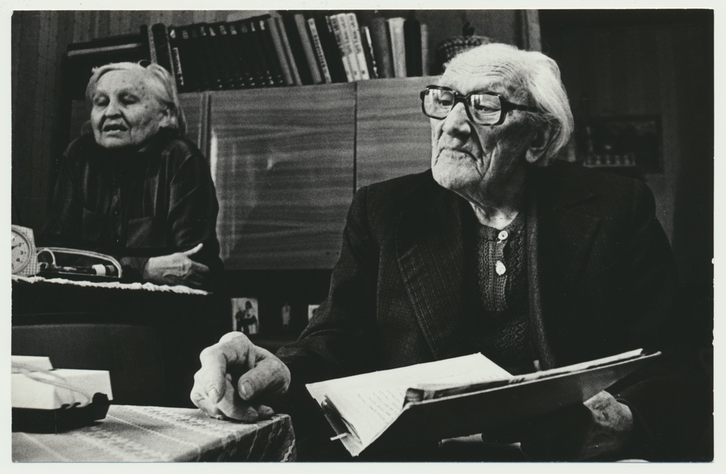 foto, August Härm, u 1985, foto E. Veliste