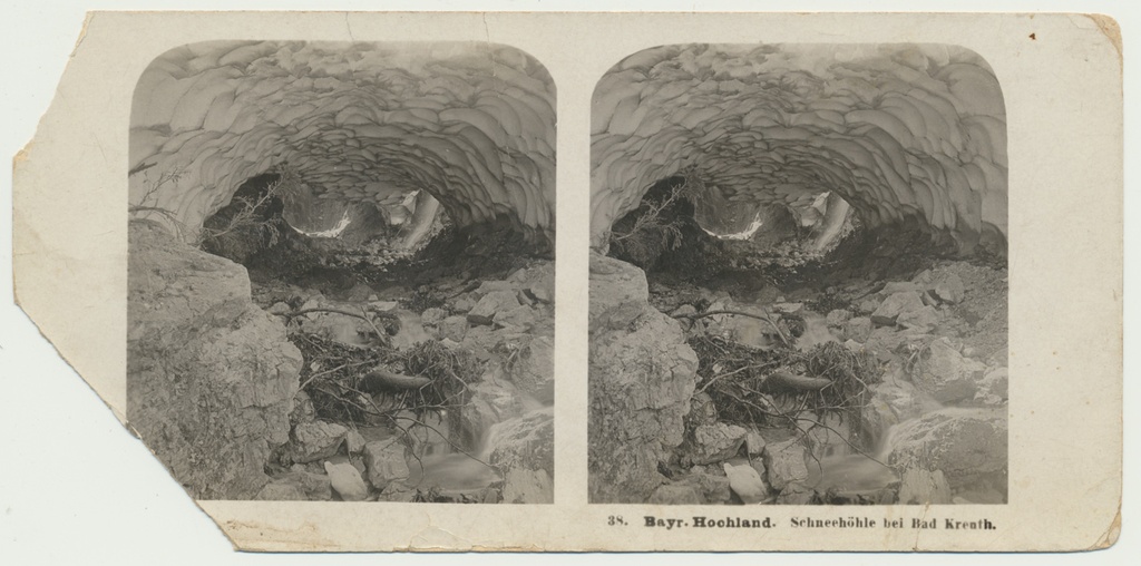stereofoto, Baierimaa, jääkoopas, u 1904