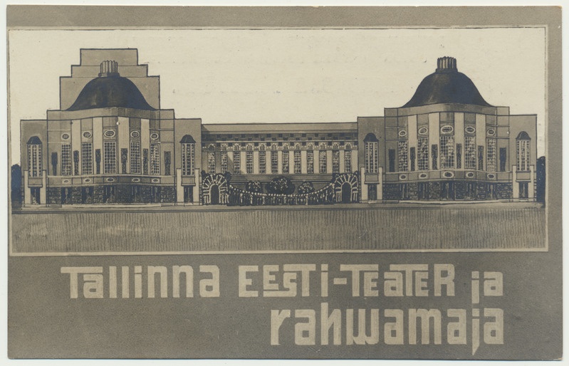 fotokoopia, projekt, teater Estonia, u 1912, foto Kristin & Co