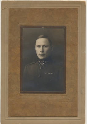 foto Johannes Viitmann (Vellerind) u 1923 foto Vannas  duplicate photo