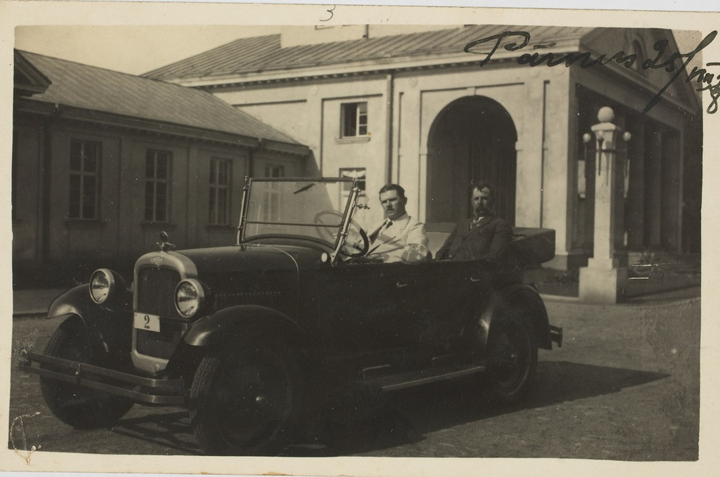 Owner of Jõgeva painting workshop in Võsu Pärnu 25. Viii in 1938.