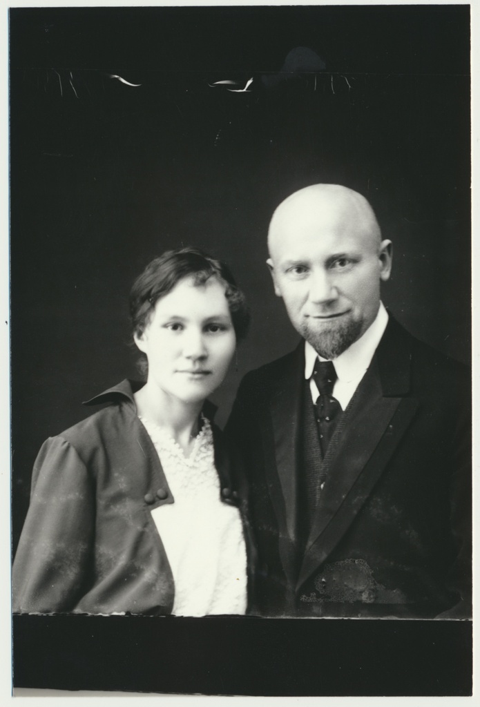 foto, Mats ja Adelheid Nõges, u 1915
