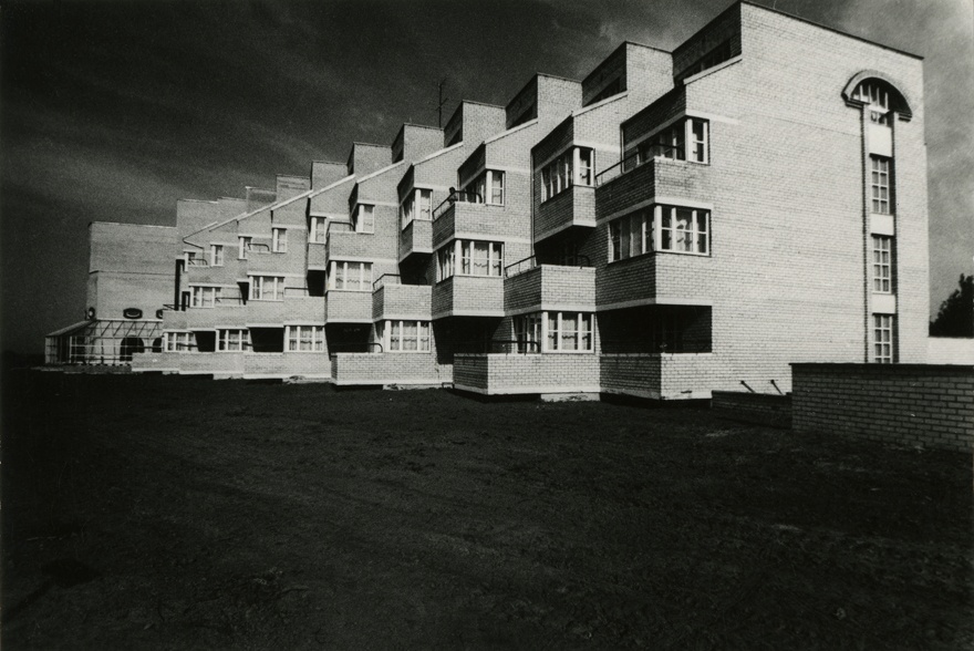 Hotel Strand, former APN Pansionate in Pärnu (built under construction), view on the back of the building (from the sea). Architect Meeli Truu