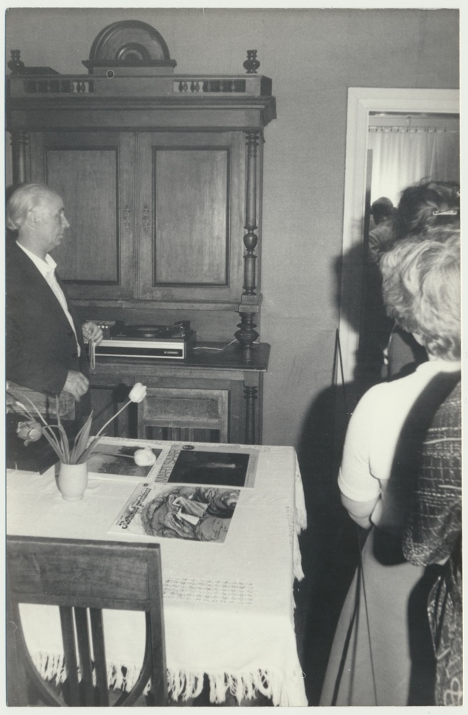 foto, Viljandimaa, Läti naiskoor Sakta koor, Rein Joost, Hüpassaare muuseum, u 1980