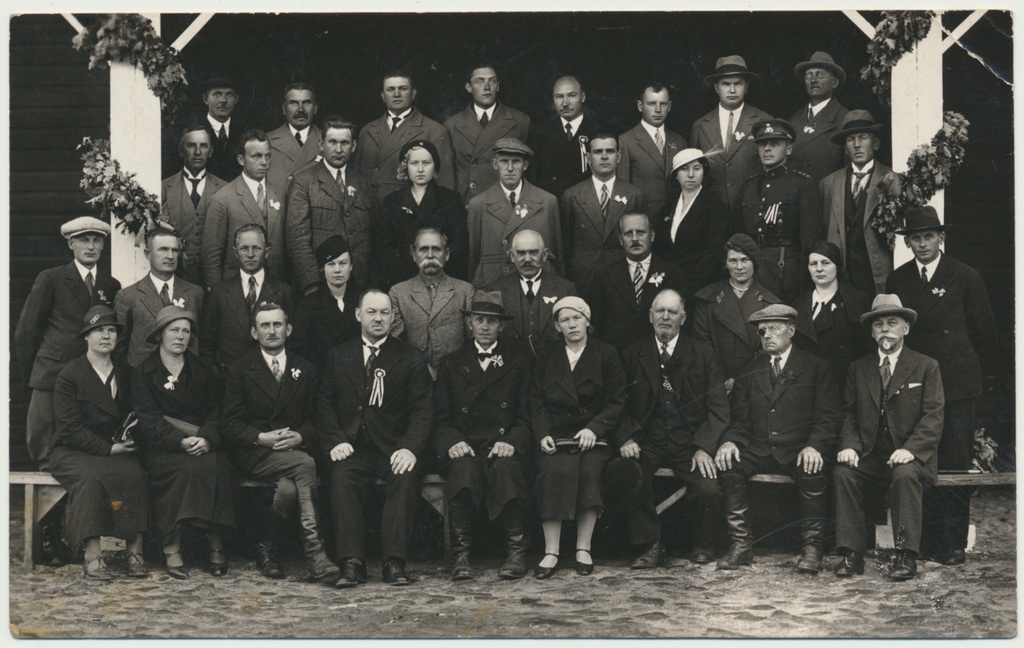 foto, VEPS näituse tegelased, u 1930