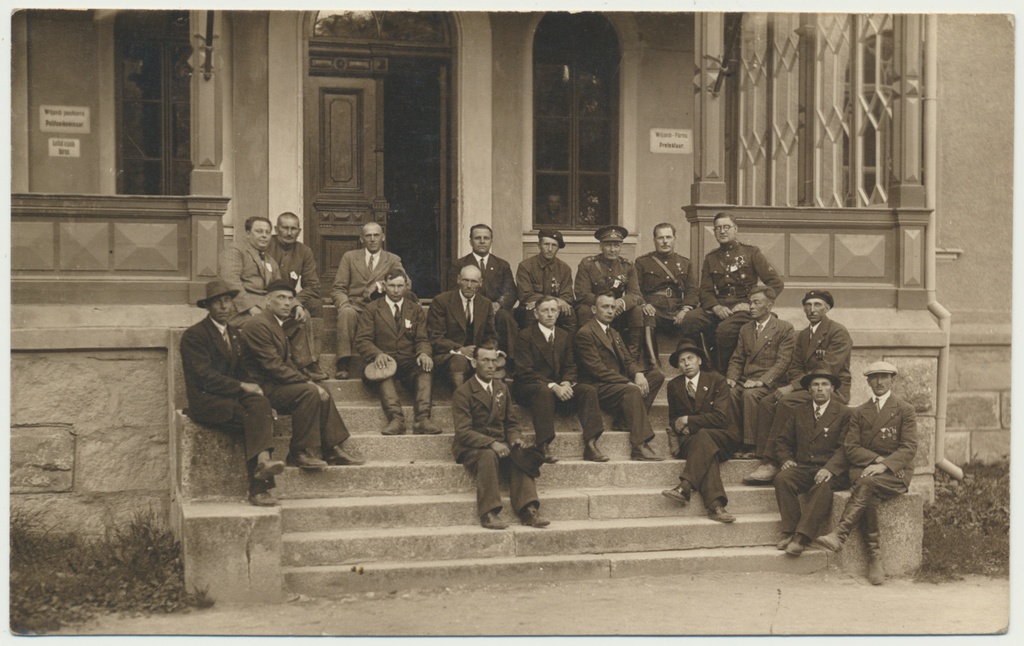 foto, Vapside tegelased, Viljandi, 1930, foto A. Järvekülg