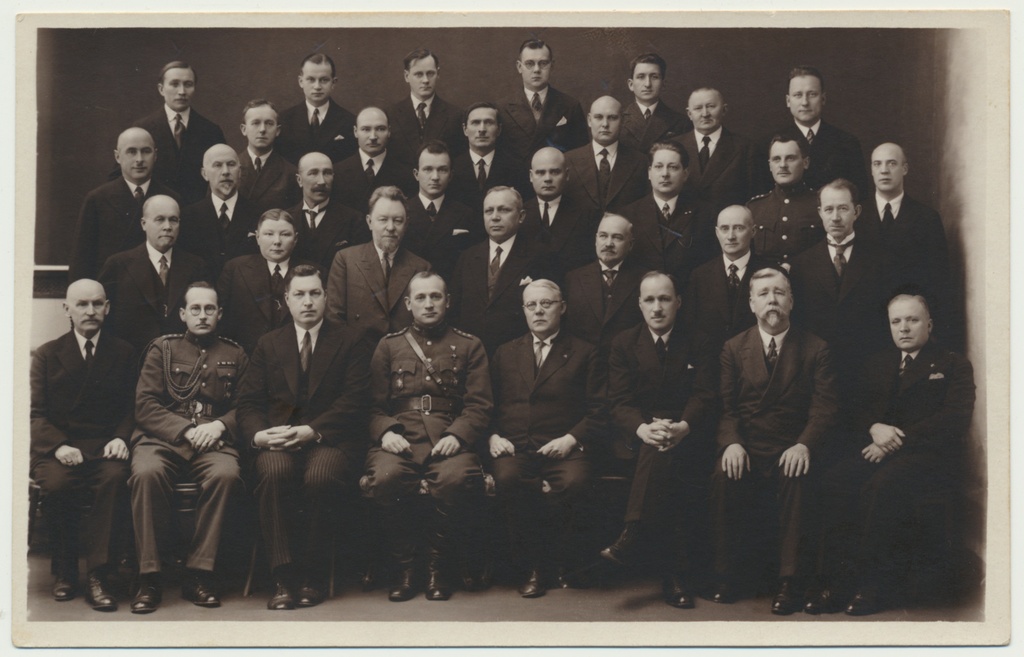 foto, Viljandi volikogu? liikmed jt, u 1934