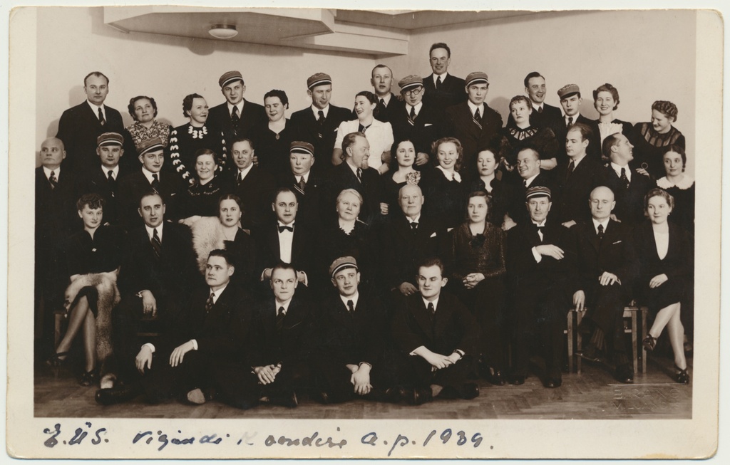 foto, EÜS Viljandi Koondise aastapäevapidu, 1939