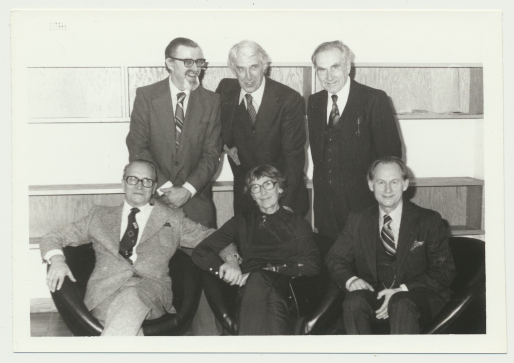 foto, Salme Ekbaum, J. Vihma, J. Vares jt, u 1975, Toronto