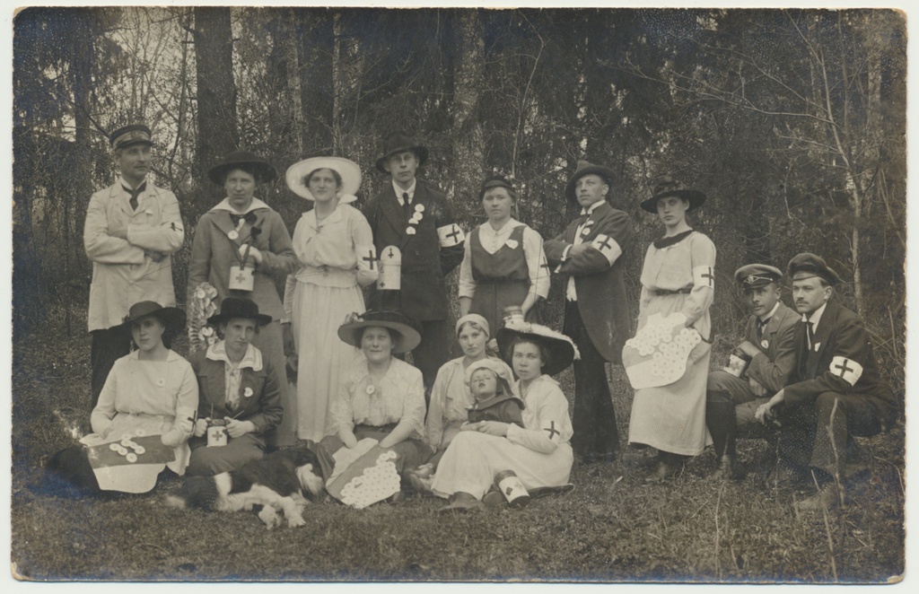 foto, Viljandimaa, Vana-Kariste inimesed, u 1920