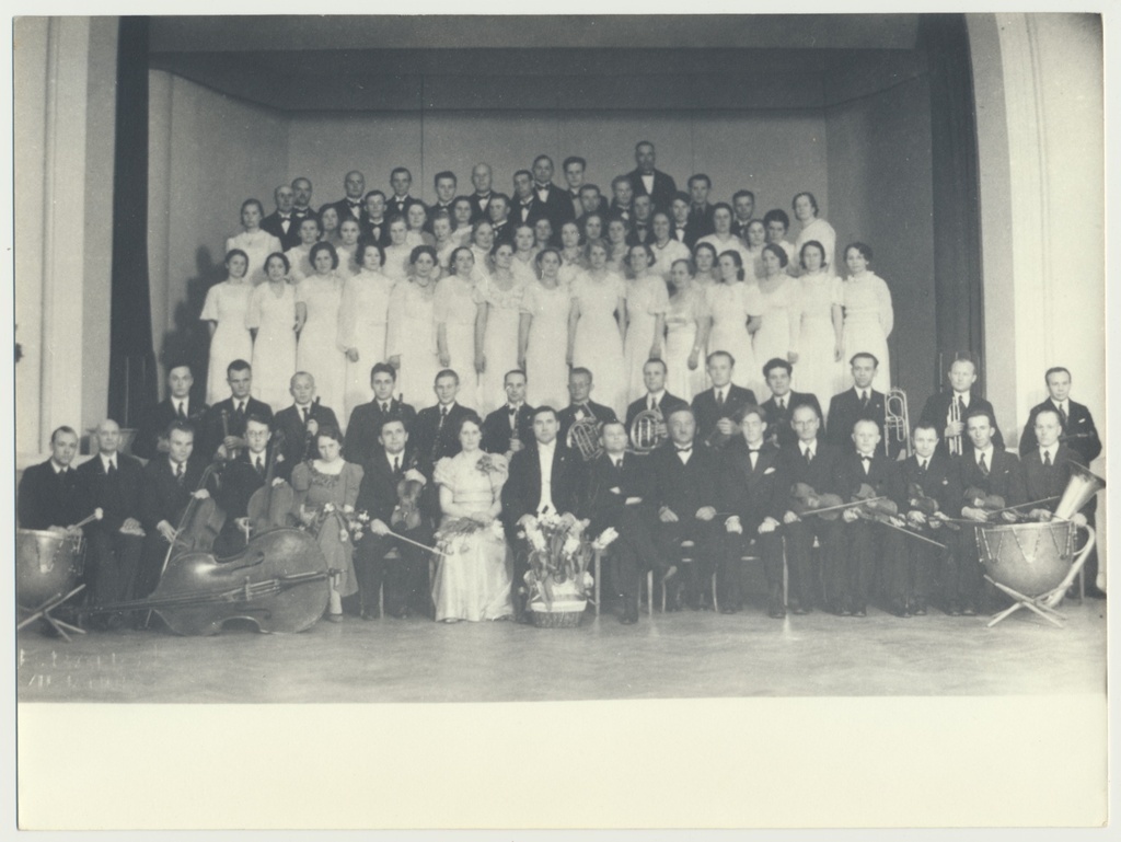 fotokoopia, segakoor Koit 70, 1939