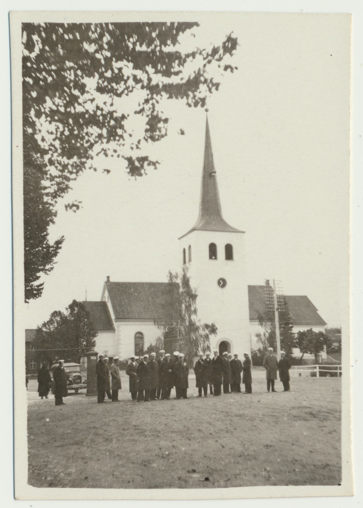 foto, Viljandi Helikunsti Seltsi meeskoor, Paides, 1931