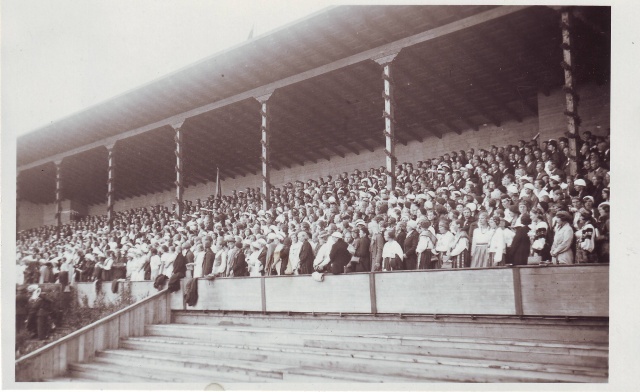 Photo, song festival, probably in Pärnu in 1932.