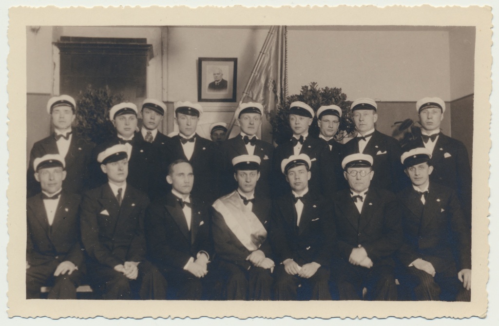 foto, Viljandi Helikunsti Seltsi meeskoor, juhatus?, u 1935