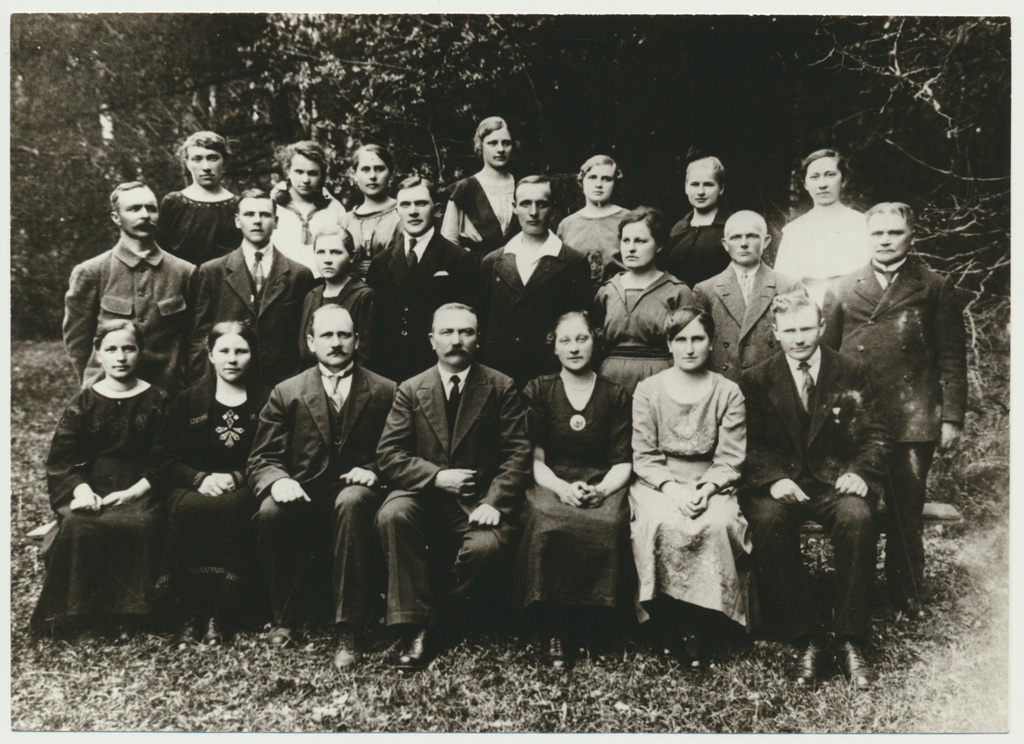 fotokoopia, Viljandimaa, Suure-Kõpu Haridusseltsi lauljad, 1923