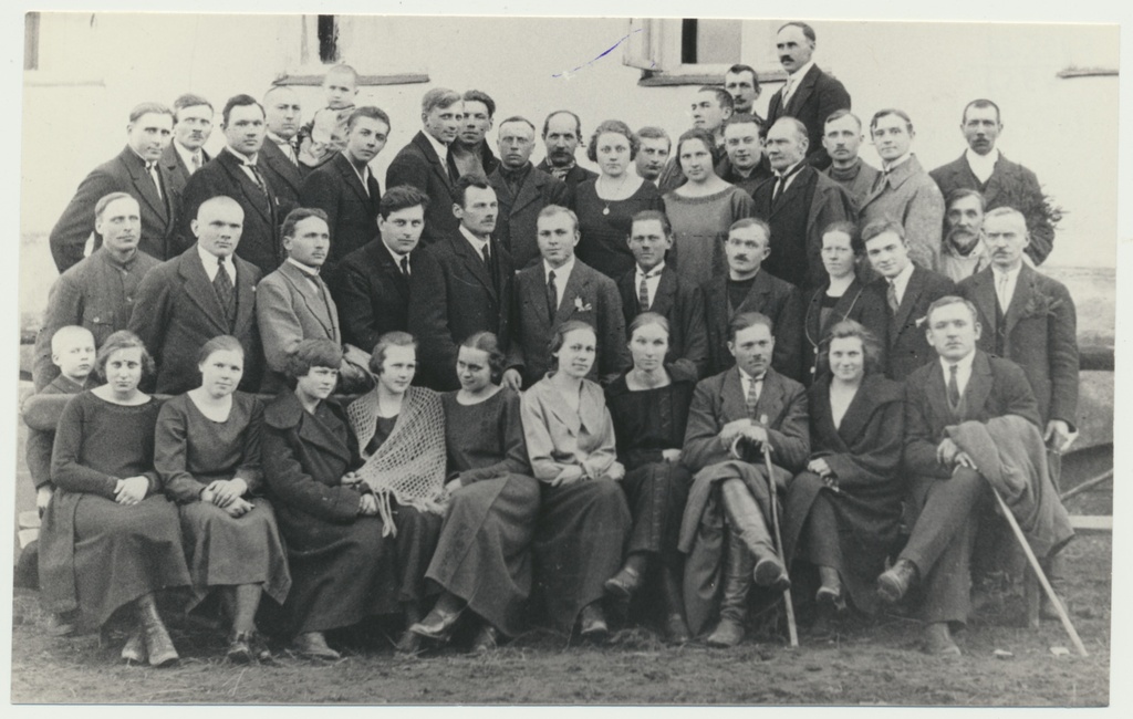 fotokoopia, Viljandimaa, Holstre koor ja isetegevuslased, u 1925