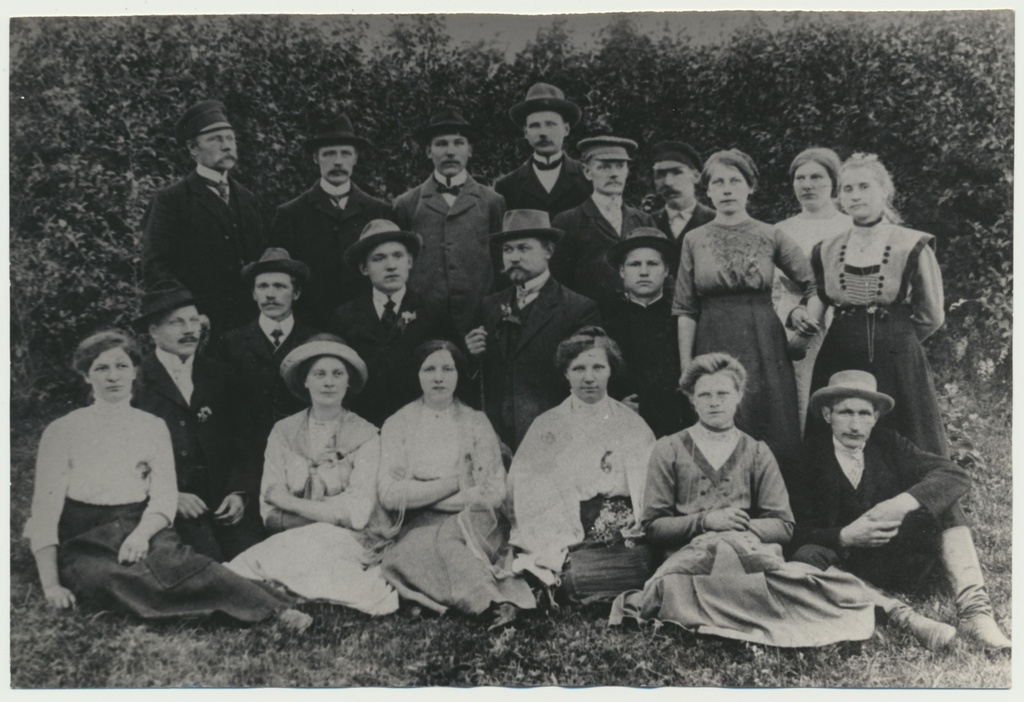 fotokoopia, Viljandimaa, Paistu segakoor, 1912