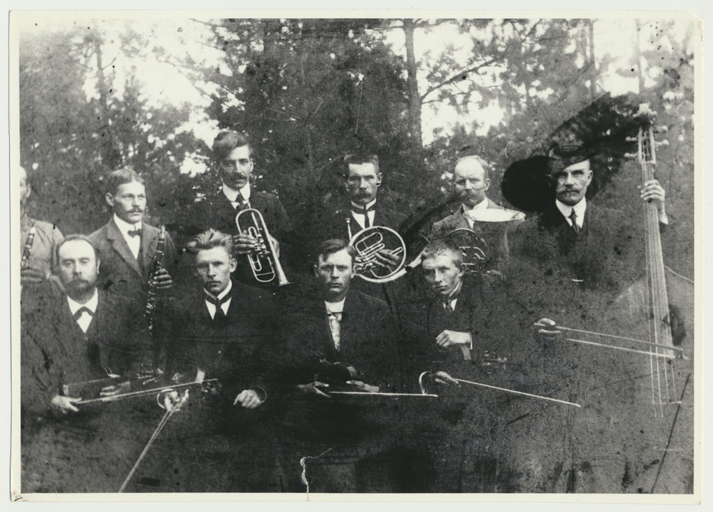 fotokoopia, Viljandimaa, Aidu mängukoor, 1914