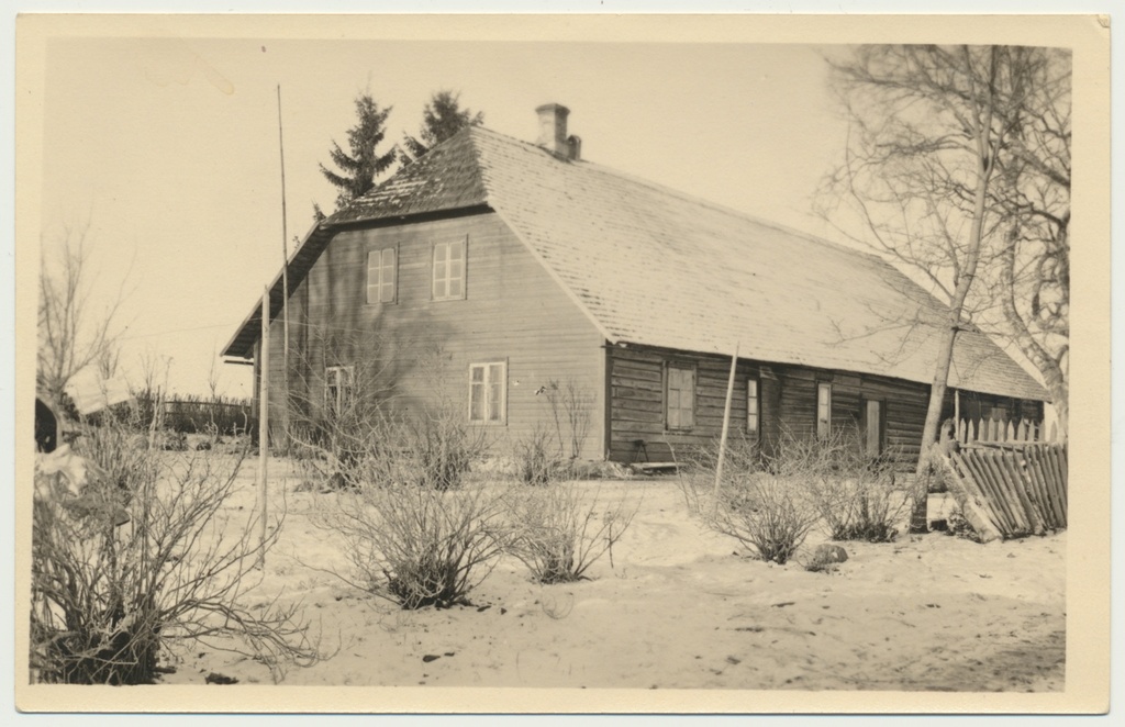 foto, Viljandimaa, Asu talu, J.V. Barbaruse ema sünnitalu, u 1940