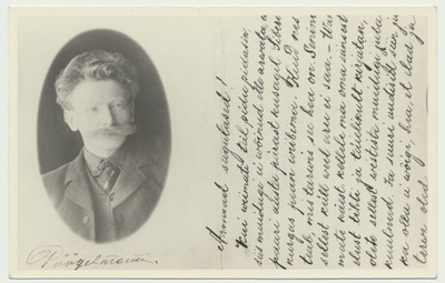 fotokoopia, H. Pöögelmann´i kiri Siberist, 1911  duplicate photo