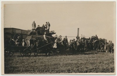 foto, Viljandimaa, Kõpu khk, Kullese talu, rehepeks, u 1930  duplicate photo